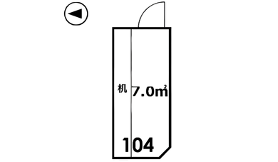 104号室の写真