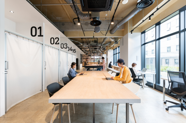 フリーアドレス（ワタリドリ）