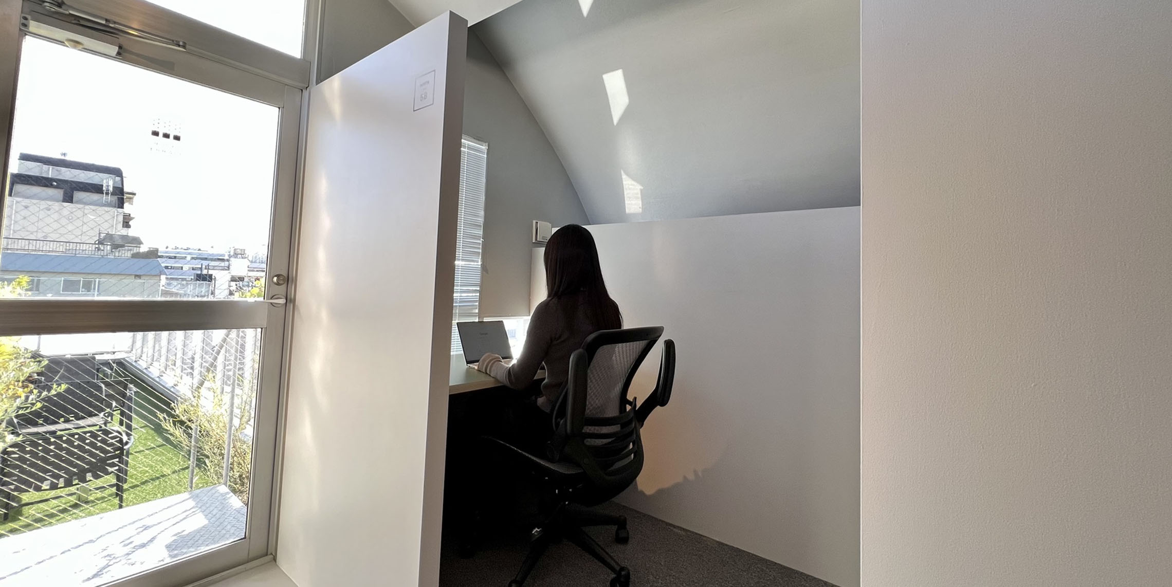 1名用専用ブース