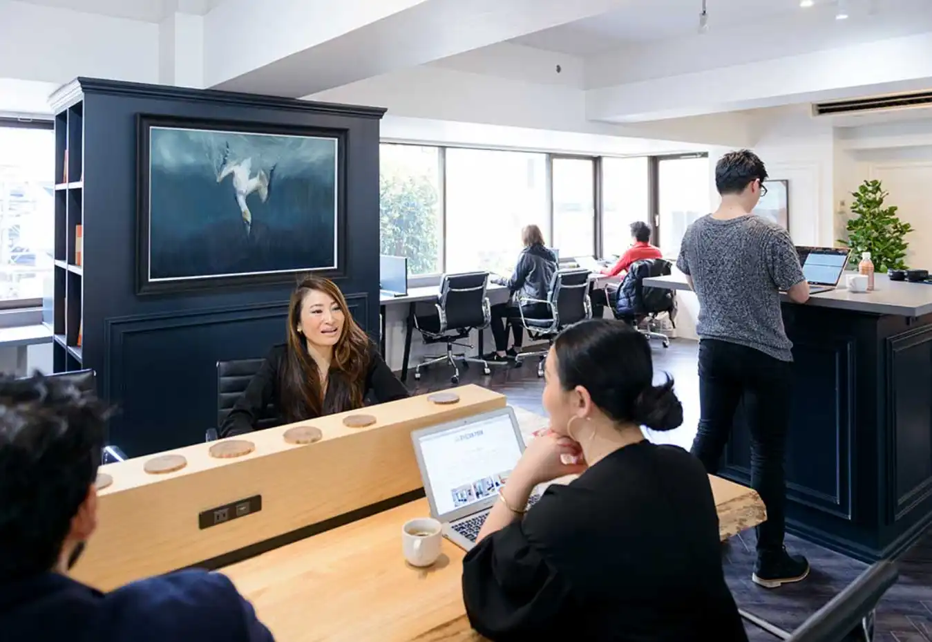 コワーキングスペース　複数拠点プラン、フルタイムの写真