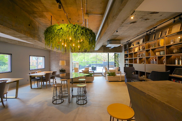 田町、GREEN&HOTELがテーマのリノベオフィス