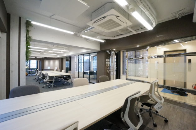 新宿御苑エリア、希少なワンフロアリノベオフィス