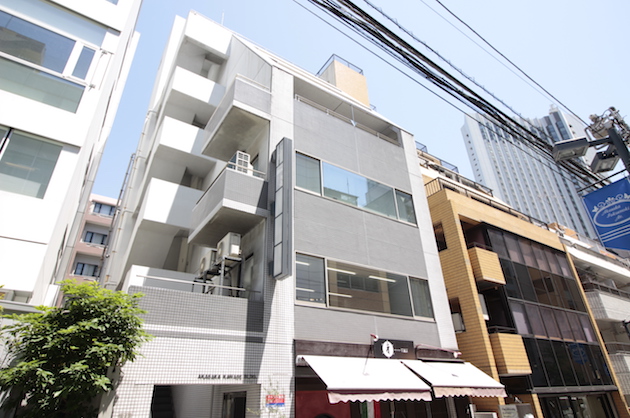 赤坂のオフィスの室内