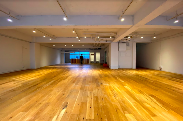 水天宮前2分、120㎡超のワンルームリノベ