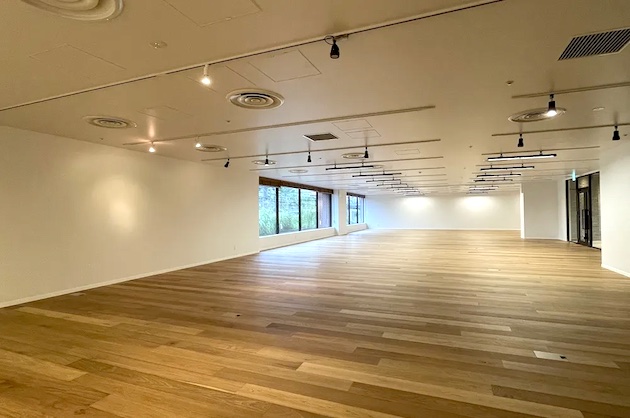 恵比寿、ガーデンプレイス内の大型リノベオフィス