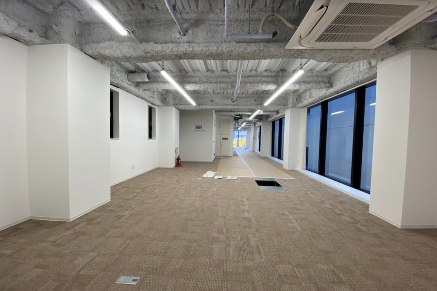 茅場町のデザイナーズオフィスの化粧室