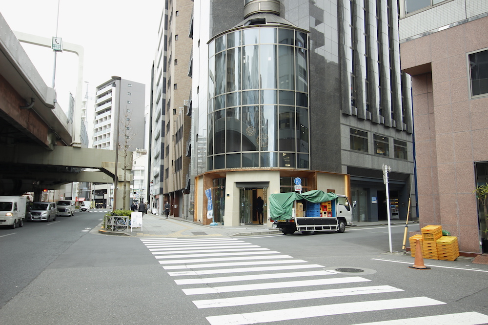 神田のセットアップオフィスの外観