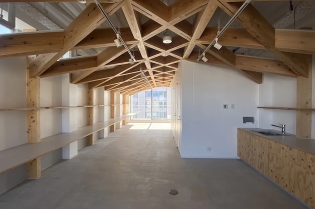 恵比寿3分、木の温もり感じるデザイナーズオフィス