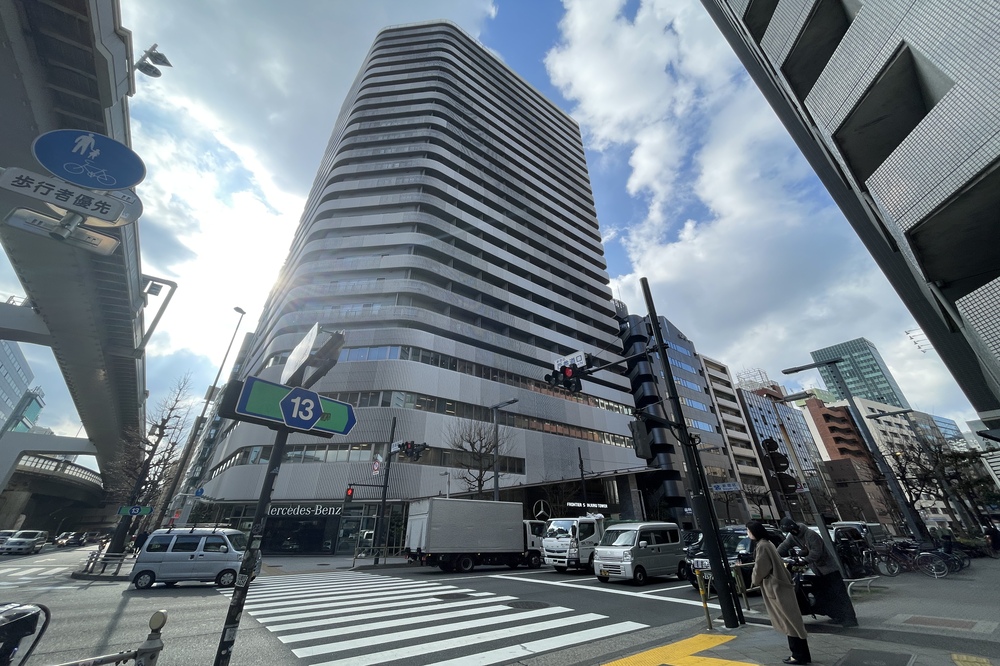 新宿のセットアップオフィスの外観