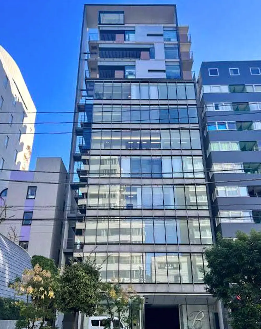 牛込神楽坂の居抜きオフィスの室内