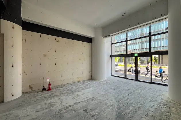 青山一丁目、天井高5mの1-2階ポテンシャル空間