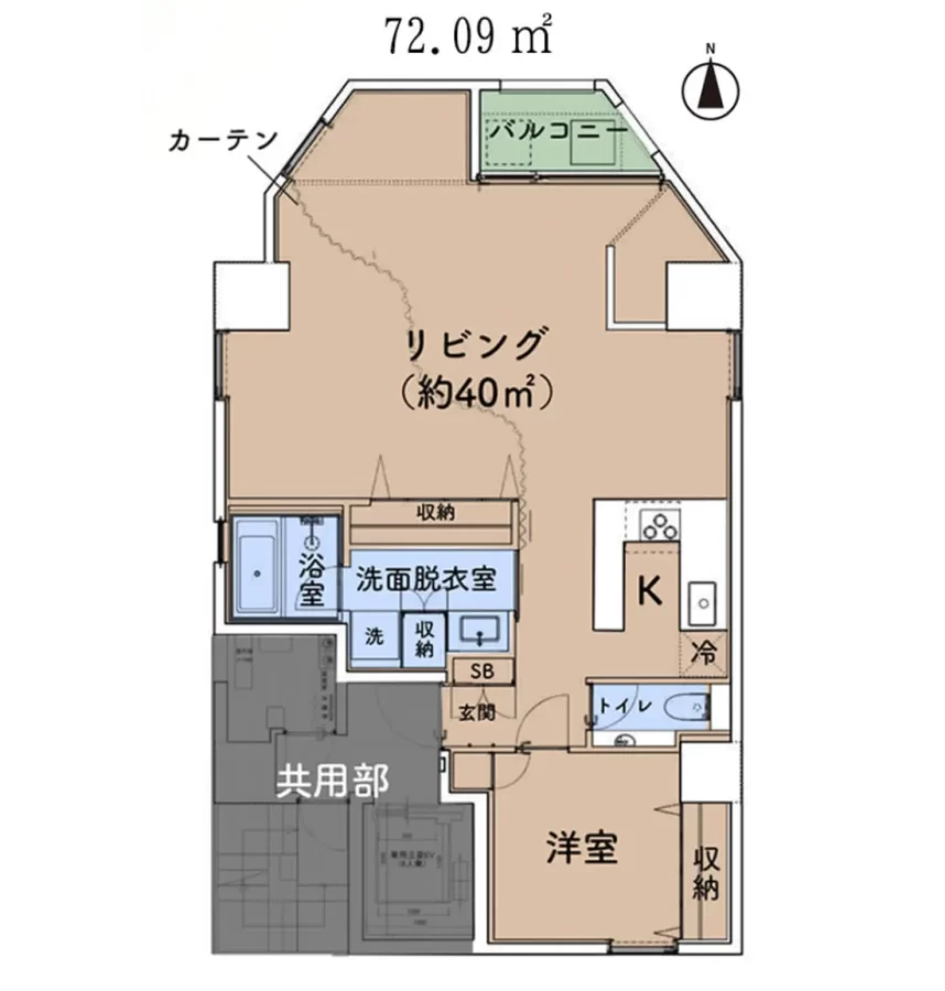 屋上共用テラス（リフレッシュスペース）