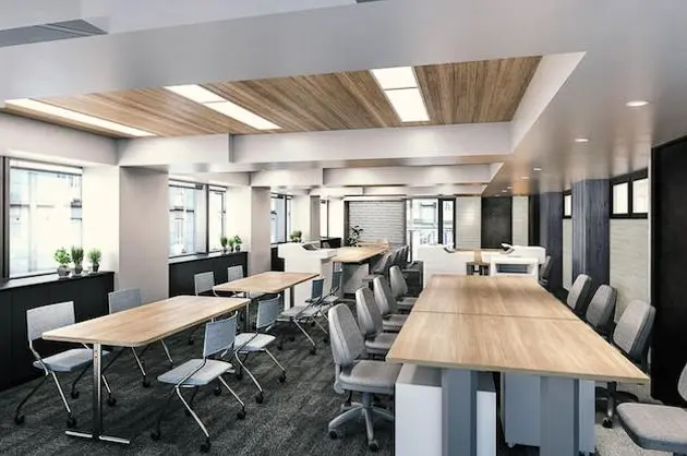 日本橋リバーサイド、会議室2部屋付リノベオフィス