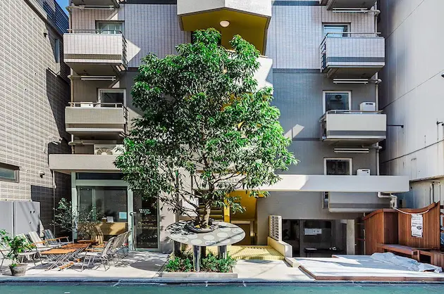 中目黒、店舗可能、街に開かれたミニマル空間