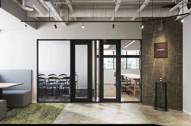 九段北、 複数路線利用可能セットアップオフィス