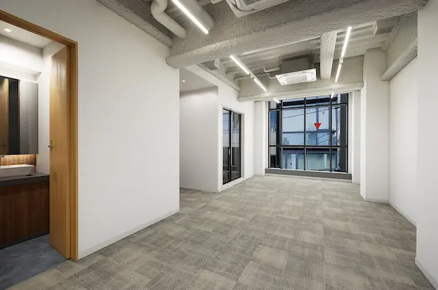 渋谷、天高3m新築オフィス・店舗で可能性を広げる