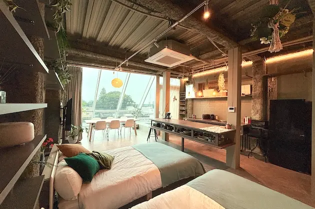 民泊訪問：Manta's Guest House