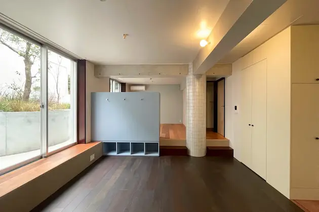 代々木上原、立体構成の新築デザイナーズSOHO