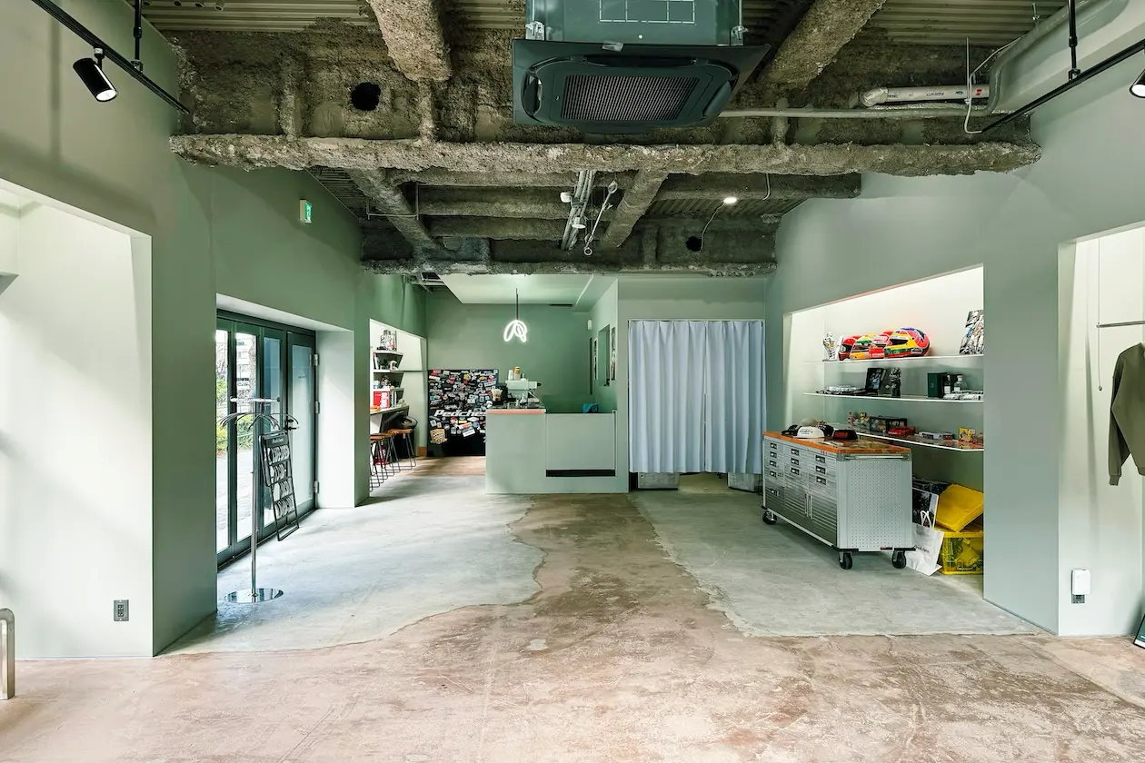 恵比寿、居抜き相談可の1階路面店区画 室内