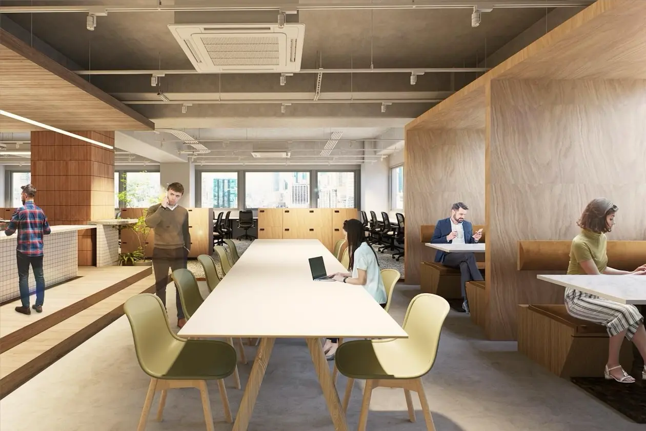 東銀座、二つの顔を持つセットアップ空間 室内