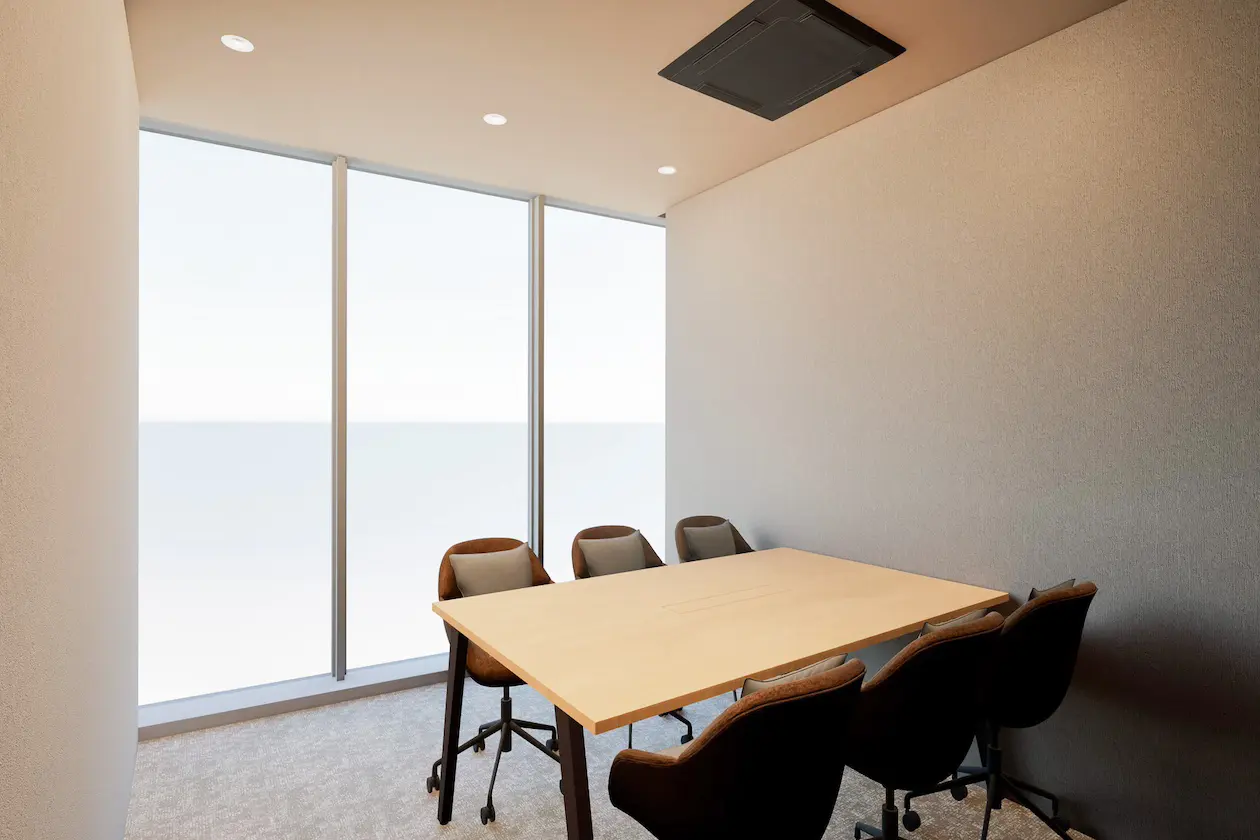 表参道4分、ハイグレードビルのデザインセットアップ 室内