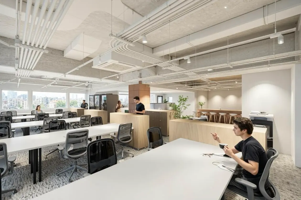 東銀座、二つの顔を持つセットアップ空間 室内