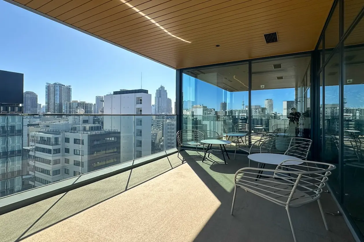 owns八丁堀 バルコニーテラス