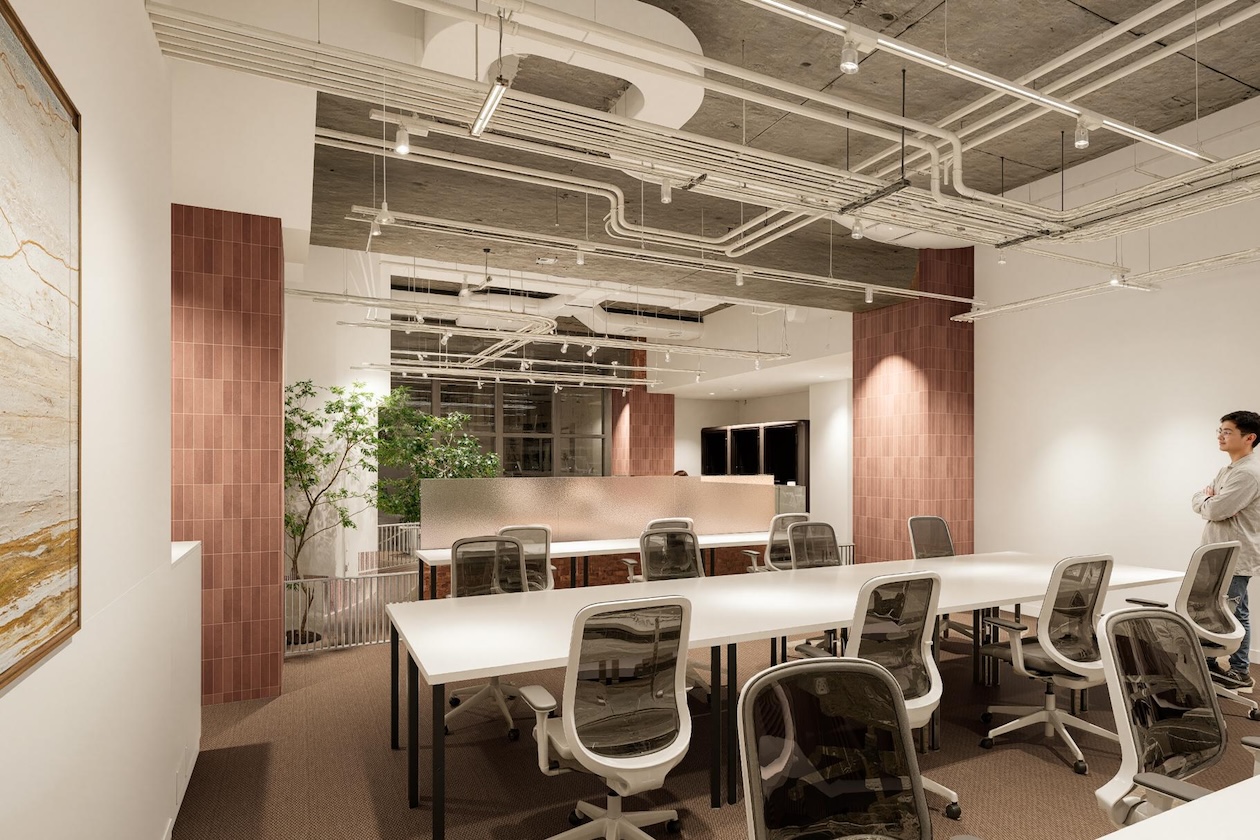 新富町1分、愛犬と働くセットアップオフィス 室内