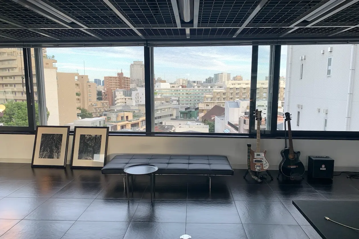 代官山 オフィス 窓からの眺望 開放的