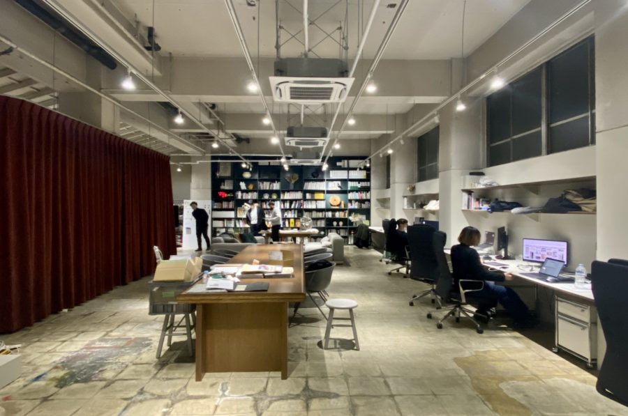森下の町工場をリノベーションしたMACRIのオフィス兼ショップ空間