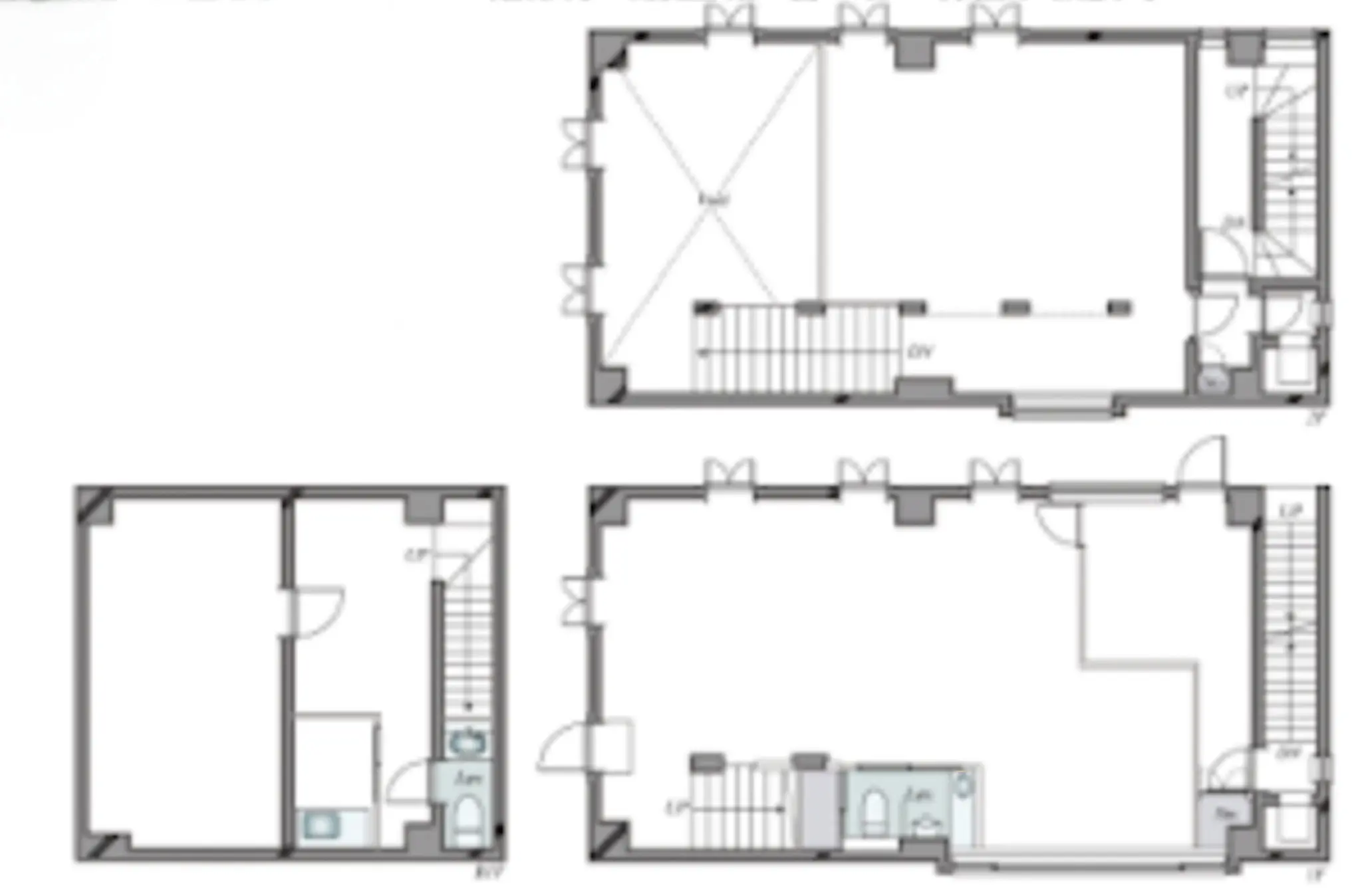 西麻布、用途柔軟な一棟貸し可能吹き抜け空間 室内
