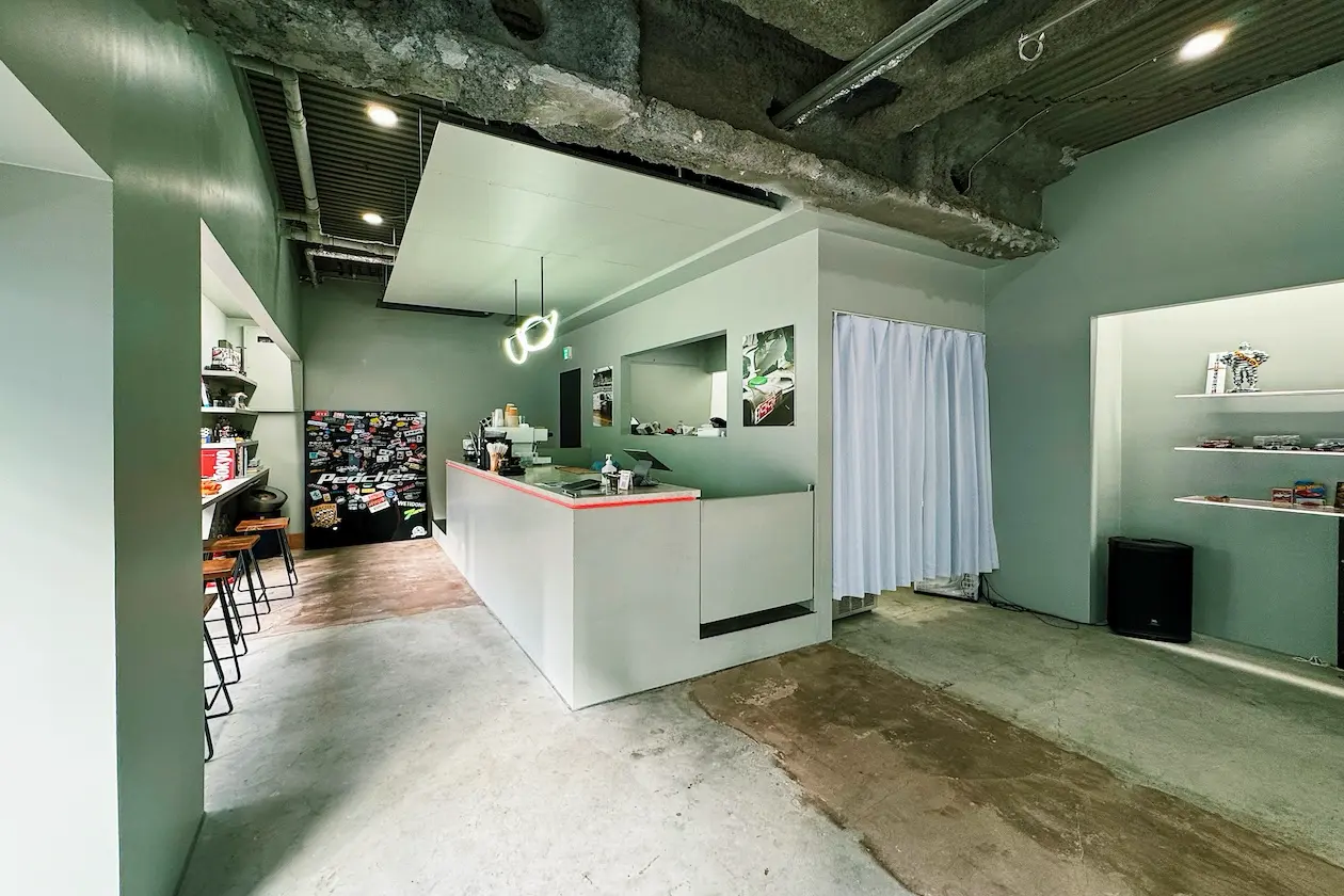 恵比寿、居抜き相談可の1階路面店区画 室内