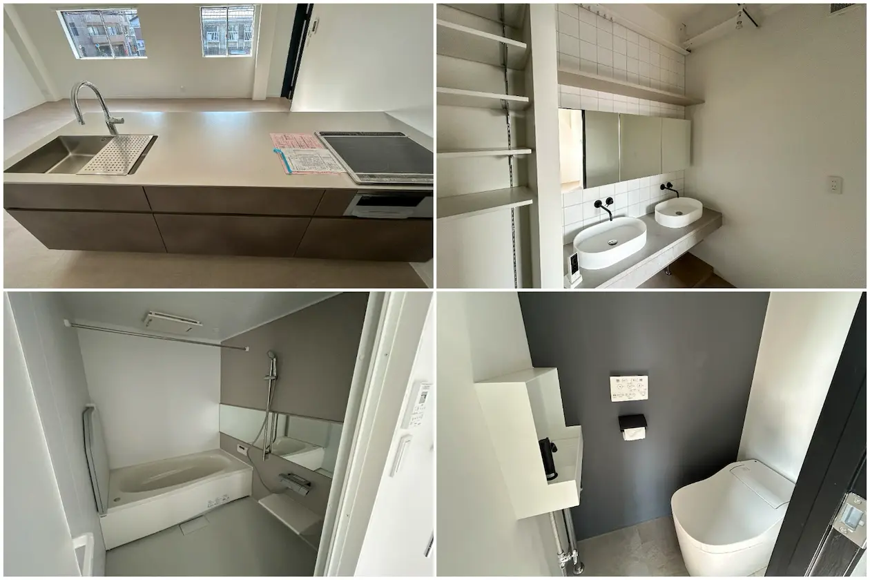 蒲田、屋上付きのガレージハウスSOHO 室内