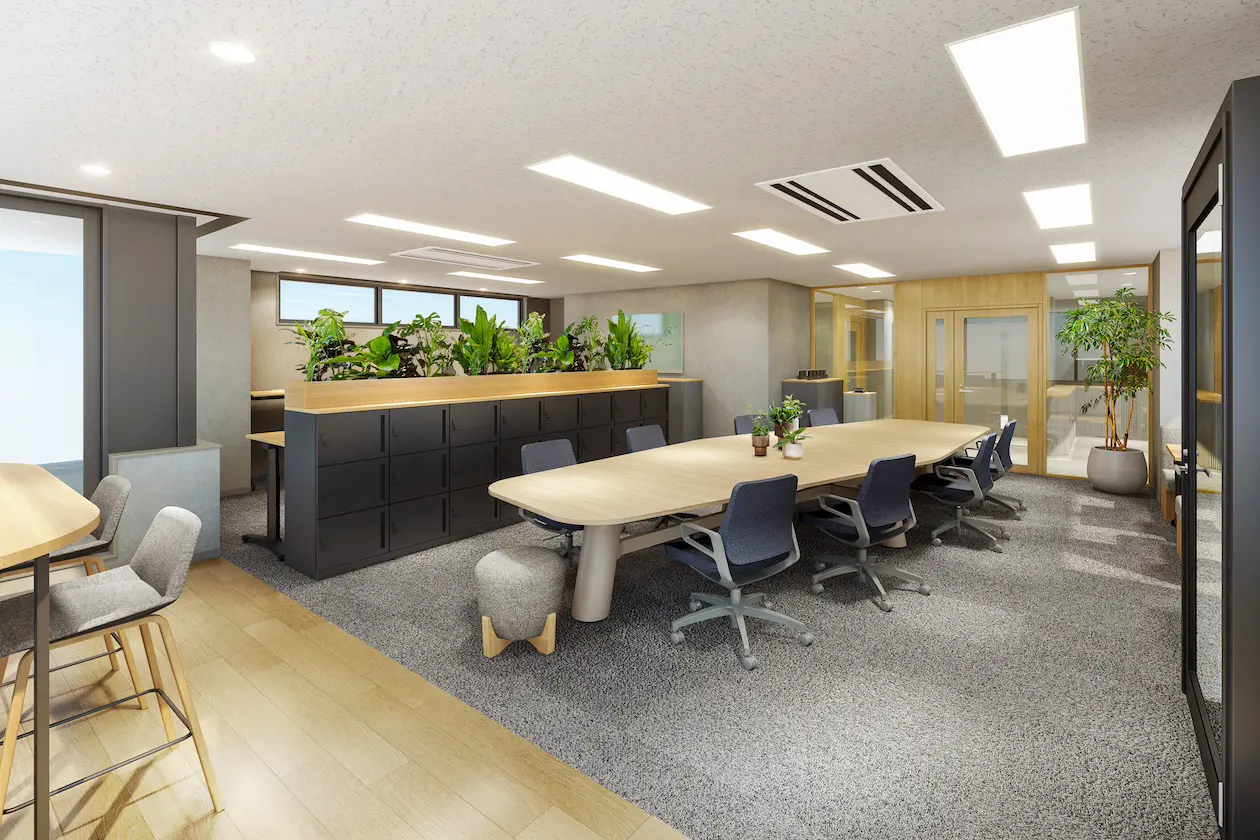 渋谷・表参道、グリーンが彩る家具付きセットアップ