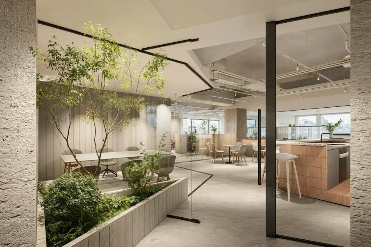 東銀座、二つの顔を持つセットアップ空間 室内