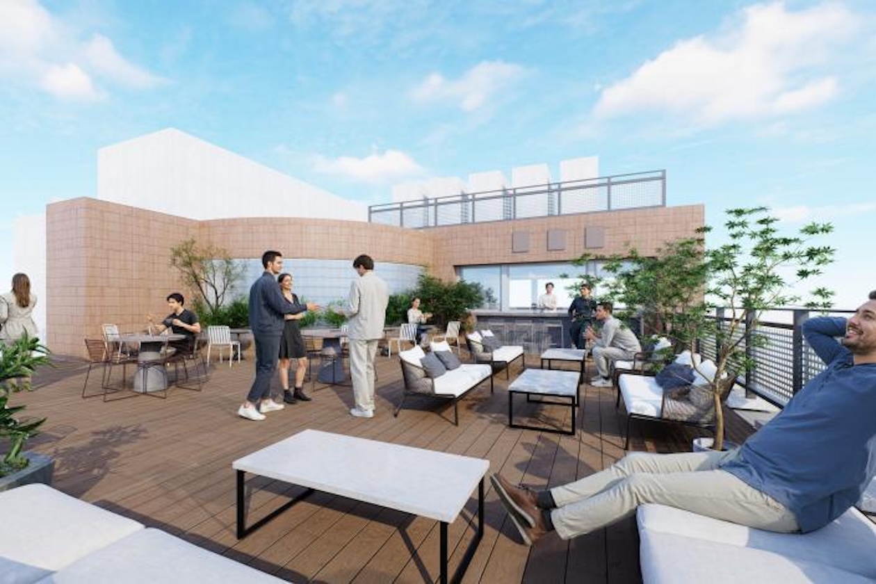 新富町1分、愛犬と働くセットアップオフィス 室内