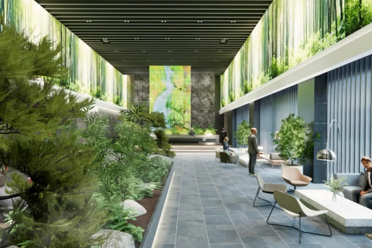 目黒、大きな変革期を迎えるタワーオフィス 室内