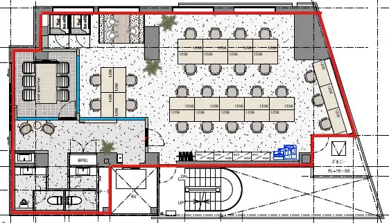 中目黒の物件の3階の間取り図