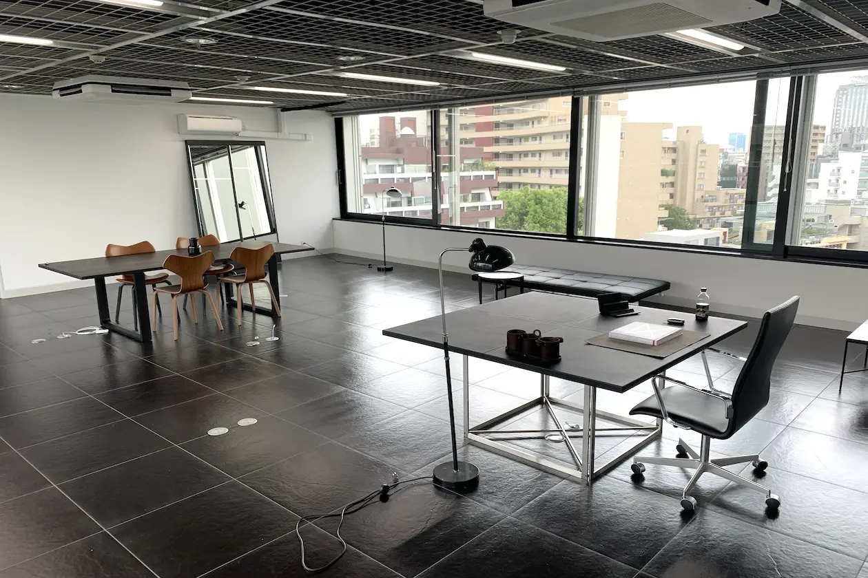 代官山 賃貸事務所 室内 窓 眺望