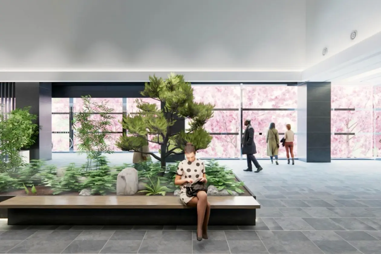 目黒、大きな変革期を迎えるタワーオフィス 室内