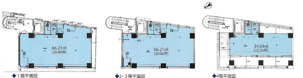 表参道オフィス S300510 募集図面 間取り図