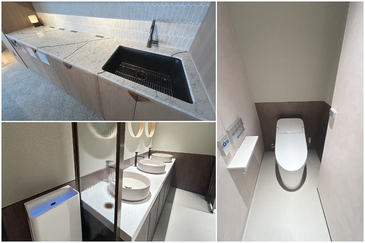 四谷、敷金なし、人が集まるハーフセットアップ 水回り