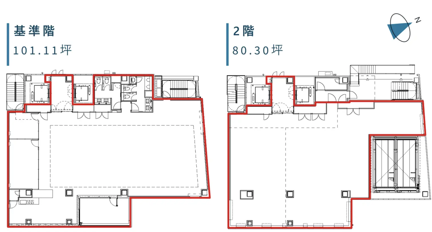 owns八丁堀 フロア図面