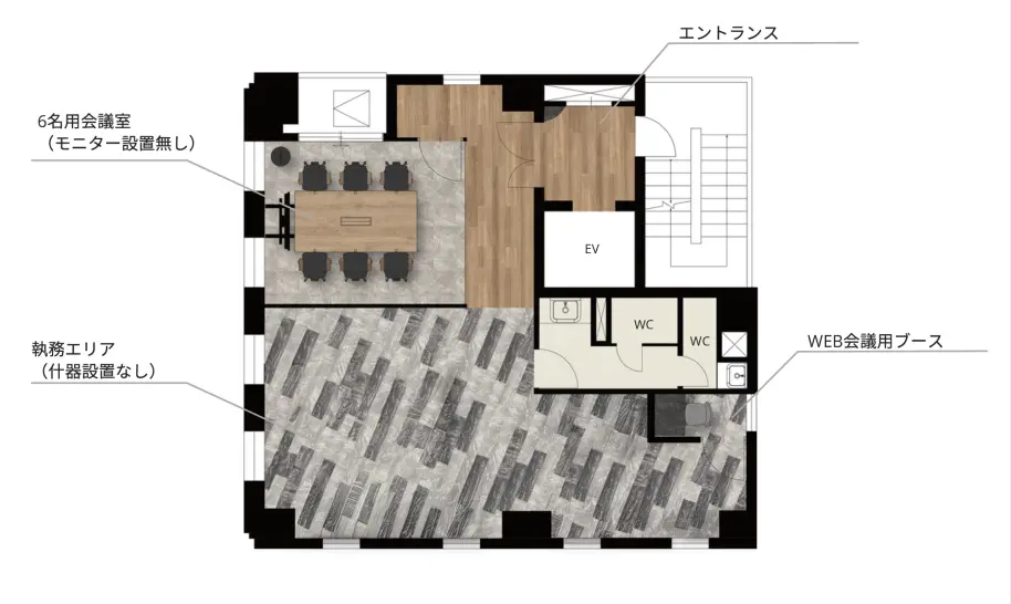 恵比寿、コンパクトな家具付きセットアップ 募集図面