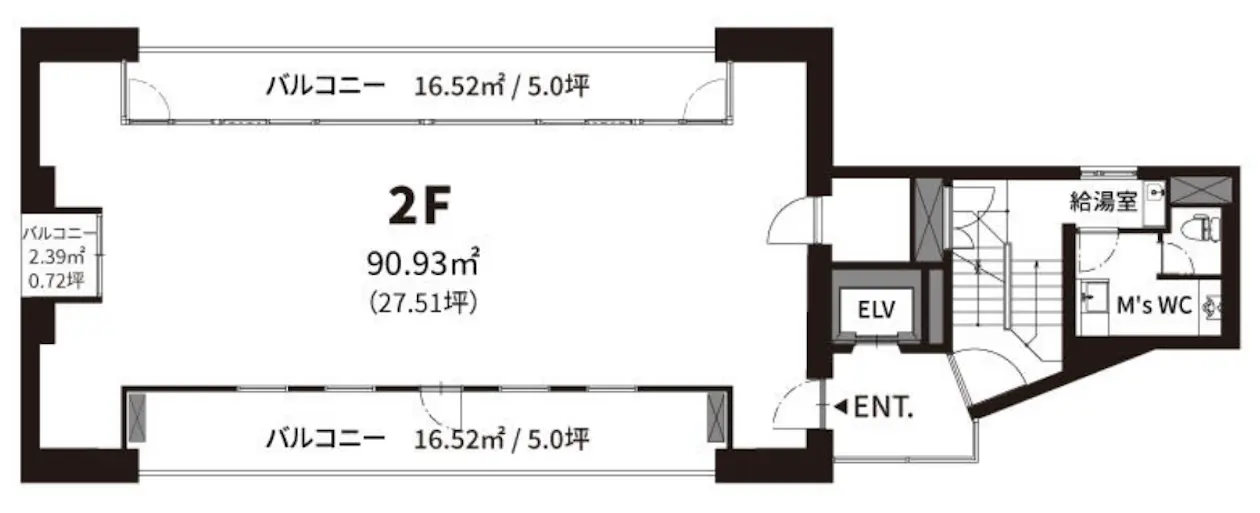 千駄ヶ谷3分、御苑の緑を望むリノベオフィス 室内
