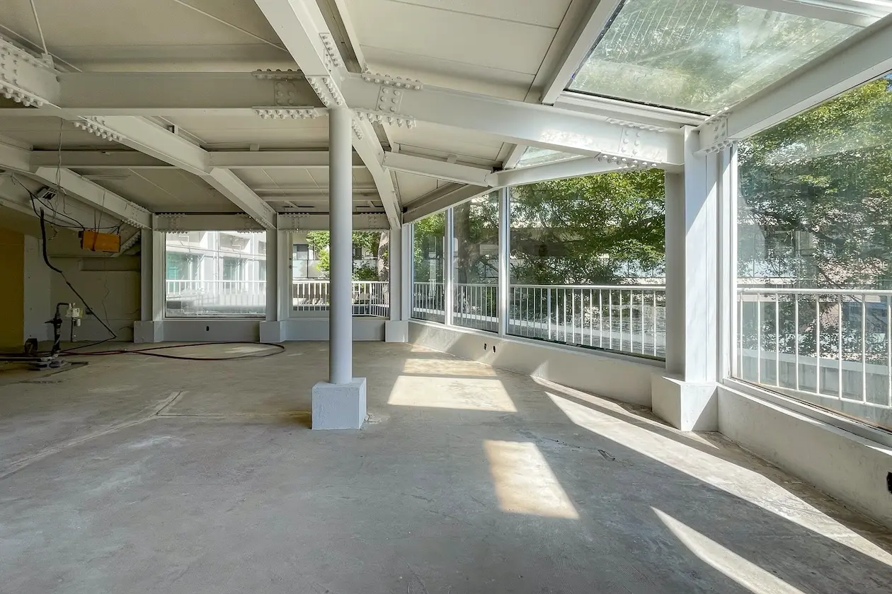 大森、ポテンシャルの高いテラス付きスケルトン空間