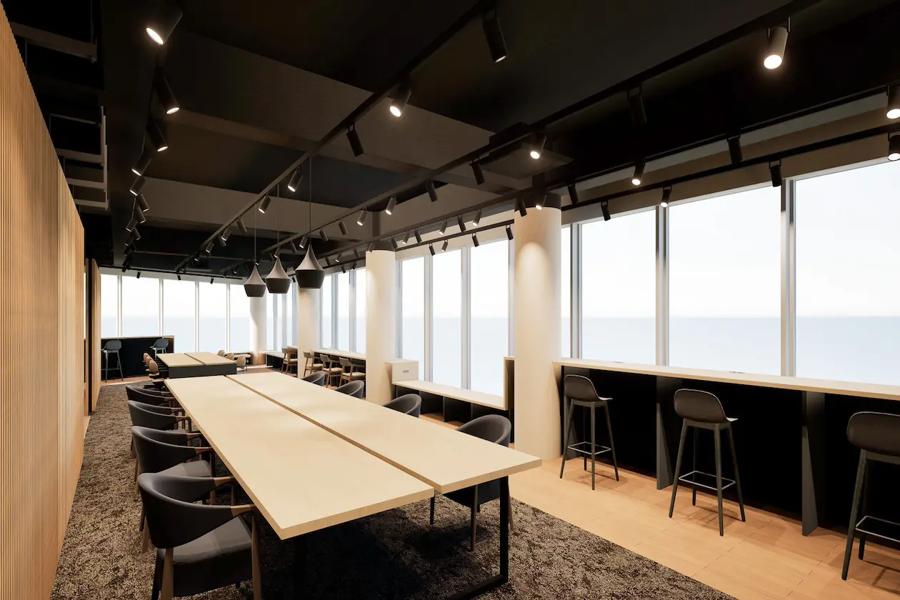 表参道4分、ハイグレードビルのデザインセットアップ