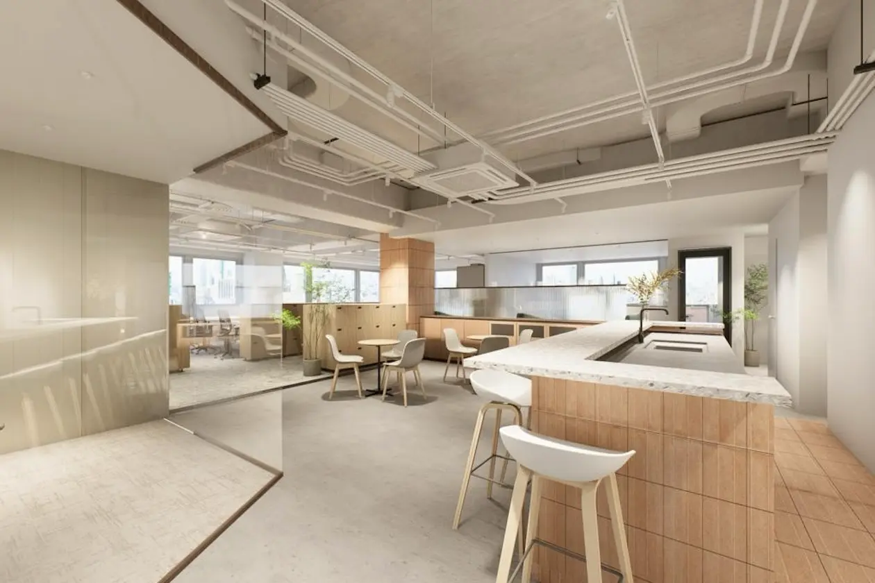 東銀座、二つの顔を持つセットアップ空間 室内