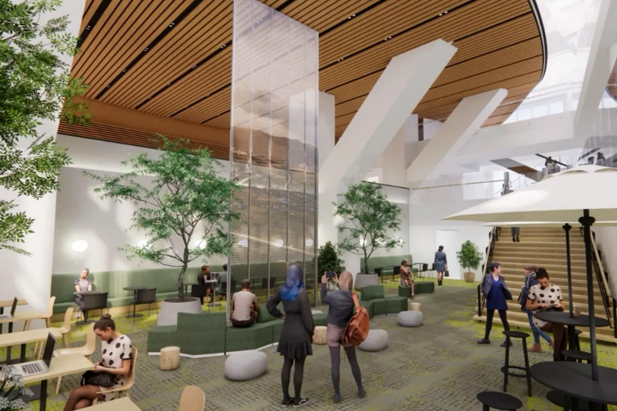 目黒、大きな変革期を迎えるタワーオフィス 室内